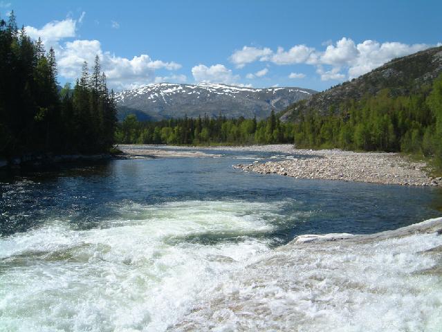 Gardsfossen ved Åbjøra