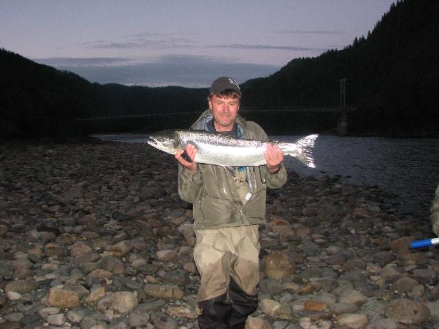 Christer Fredberg lax 6.6 kg Gaula 18/7 2008